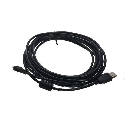 USB変換ケーブル 5m USB2.0 Type A （オス） to microUSB （オス） ド...