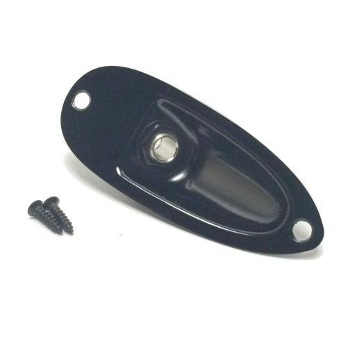 ストラトキャスター用 アウトプットジャック・カバー ジャックプレート ジャック付き 取付用ネジ付属 ...