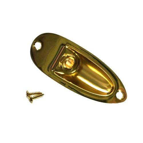 ストラトキャスター用 アウトプットジャック・カバー ジャックプレート ジャック付き 取付用ネジ付属 ...