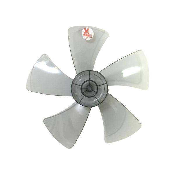 扇風機 交換用 羽根 ブレード 汎用タイプ 12インチ 直径30cm 5枚羽根 グレー