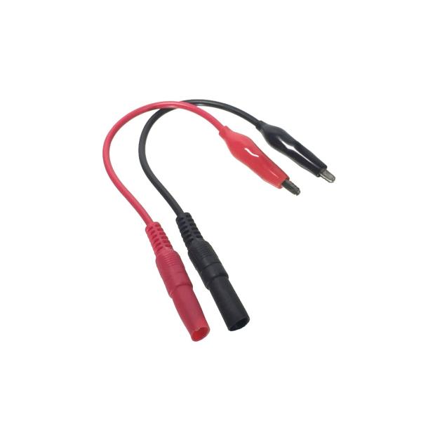 コンデンサー計測用 ワニ口クリップ テスターリード