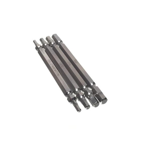 六角ビット セット 長さ10cm 二面幅3mm 〜 6mm （4本セット）