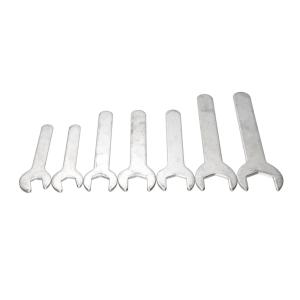 薄型六角スパナ 7本セット 厚さ1.8mm 〜 2mm 片口 二面幅8mm