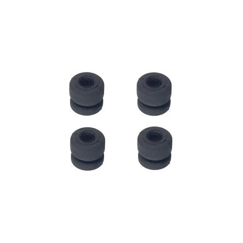 CD/DVDドライブ・ユニット用 防振ダンパー 外径14mm 高さ13mm 軸穴径7mm 貫通型 二...