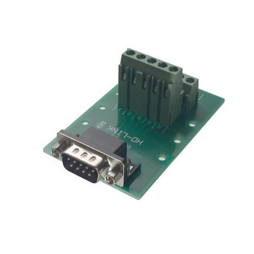 DB9コネクタ（オス） ターミナル 端子台 中継基盤 変換基盤 RS232