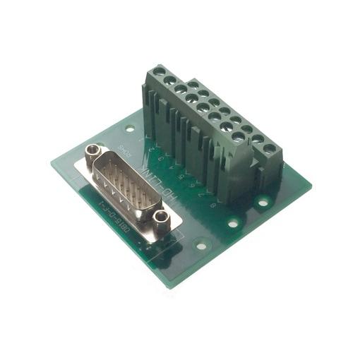 DB15コネクタ（オス） ターミナル 端子台 中継基盤 変換基盤