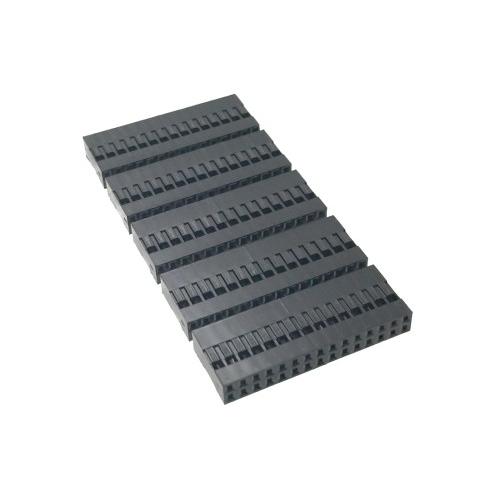 2.54mmピッチ・コネクター （2列30ピン(2x15ピン)メス） 5個セット