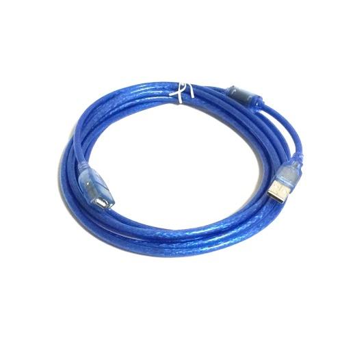 USB2.0 延長ケーブル 長さ3m Type Aコネクタ オス/メス ブルー