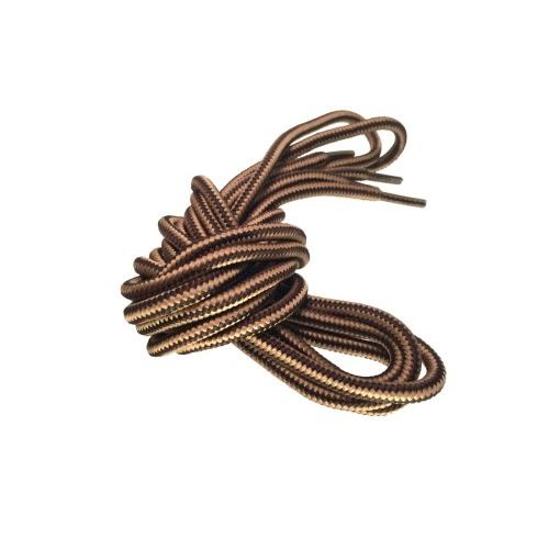 高強度 ショートブーツ用靴紐 登山ブーツ用 シューレース 1.5m ペア 2本セット (ライトブラウ...