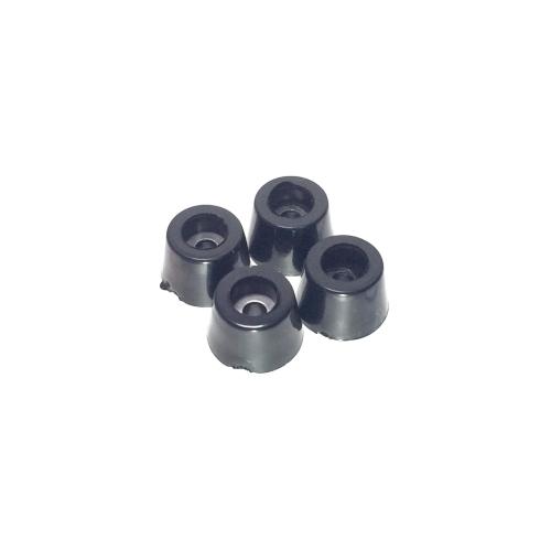 オーディオ/AV機器用 ゴム足 金属ワッシャー付き （4個セット） (上部径13.5mm 底部径11...