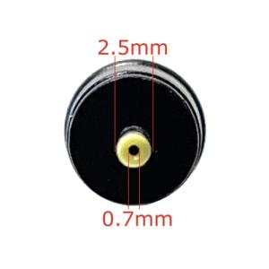 DC電源変換コネクタ 5.5mm x 2.1m...の詳細画像3