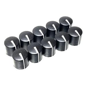 ボリューム用 ツマミ D型6mm軸用 目盛角度180度 直径16mm