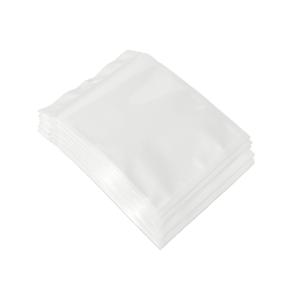 商品パッケージ用 ジッパー付き袋 （前面透明 背面白色） 10.5cm x 15cm 10枚セット｜techspace