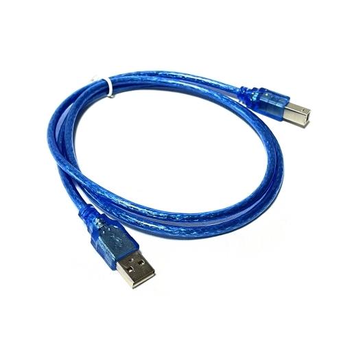 USB2.0 ケーブル 1m Type A （オス） to Type B （オス） 標準コネクタ ブ...