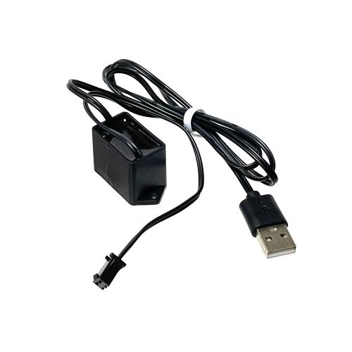 無機ELシート用インバーター 5V USB供給電源用 ELシート10cm x 10cm程度まで用