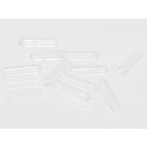 先端保護キャップ 内径3.0mm PVC クリア 10個セット