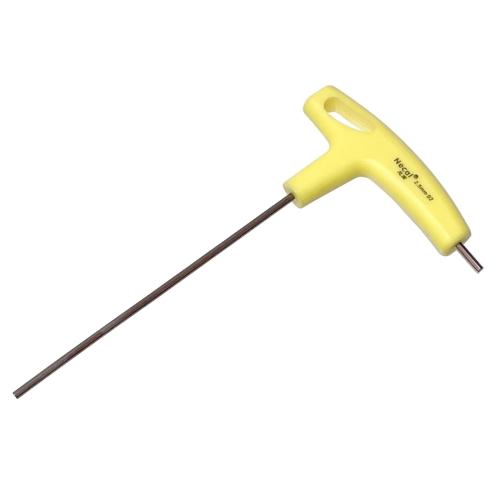 T型 ハンドグリップ 六角レンチ 全長160mm 対辺2.5mm シャフト長115mm