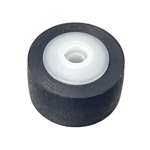 カセットデッキ修理パーツ ピンチローラー 外径13mm ホイール幅8.5mm 軸内径2mm 1個 駆...