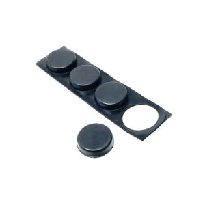 電子機器用 ゴム足 丸型 粘着シール付き （4個セット） 直径20mm 高さ5mm｜techspace