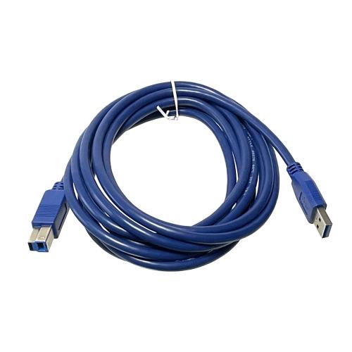 USB3.0 ケーブル3m Type A （オス） to Type B （オス） 標準コネクタ ブル...