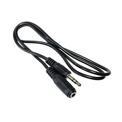 オーディオ用 3.5mm ステレオミニ延長ケーブル オス-メス (全長70cm)