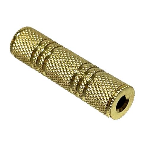 3.5mm ステレオミニプラグ 延長コネクタ （メス-メス）