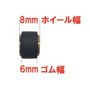 カセットデッキ修理パーツ ピンチローラー 外径...の詳細画像2