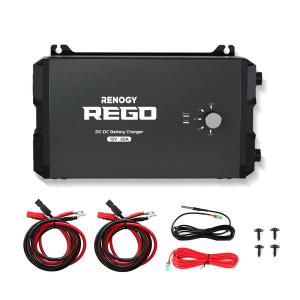 Renogy REGOシリーズ 走行充電器12V 60A Bluetooth内臓 急速安定充電 双方...