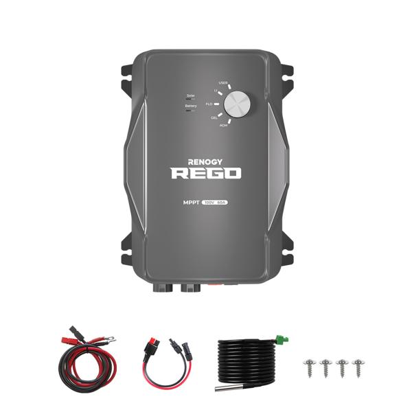 RENOGY REGOシリーズ MPPT ソーラーチャージコントローラー 12V 60A