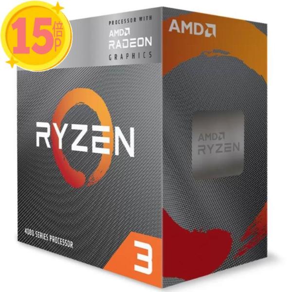 3個セット AMD(エーエムディー) (国内正規品)AMD CPU 4300G(Ryzen 3) R...
