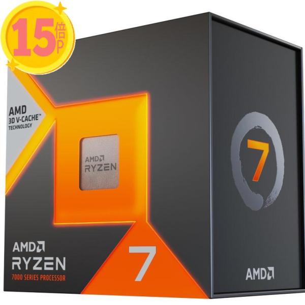 AMD(エーエムディー) (国内正規品)AMD Ryzen 7 7800X3D ゲーミングプロセッサ...
