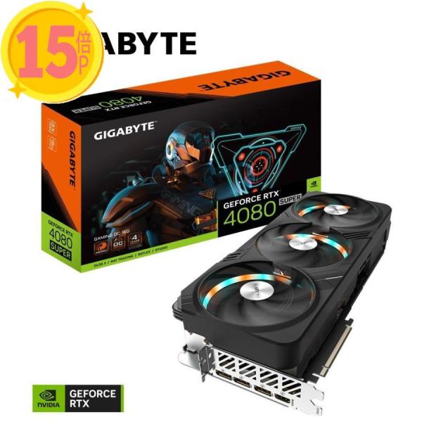 GIGABYTE GeForce RTX 4080 SUPER GAMING OC 16G PCI-...