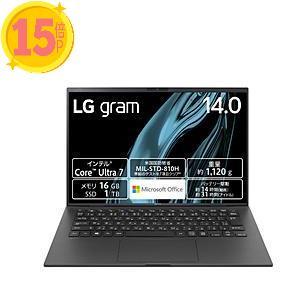 ノートパソコン LG gram 14Z90S-MA78J2 ［14.0型 Windows11 Hom...