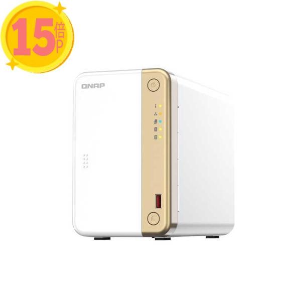 QNAP NAS [ストレージ無 2ベイ] TS-262 TS-262-4G 15倍P