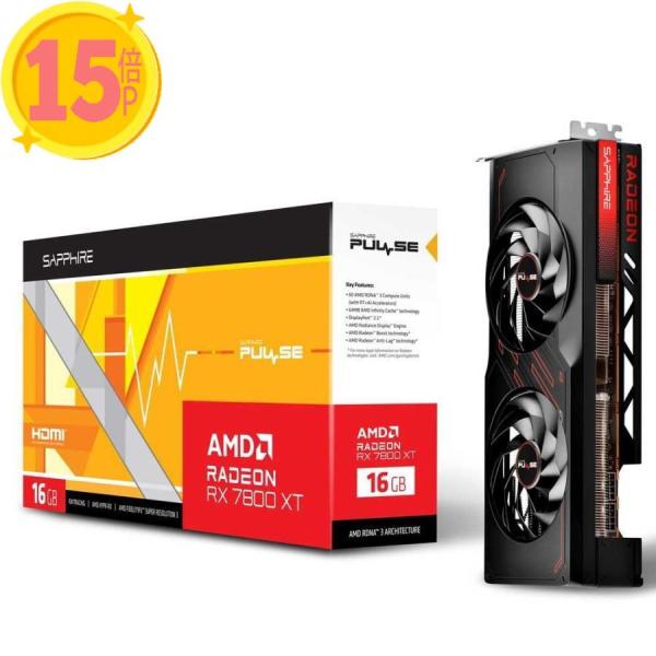 SAPPHIRE(サファイア) SAPPHIRE PULSE Radeon RX 7800 XT G...