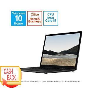 Surface Laptop 4(サーフェス ラップトップ 4) ブラック 5BT-00016 ［13.5型 in…-11000円キャッシュバック