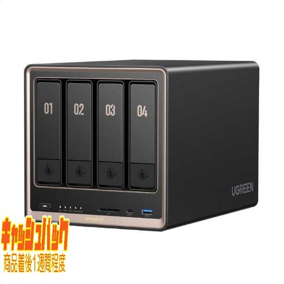 10000円キャッシュバック UGREEN NASync DXP4800 GT ［据え置き型］ ブラ...