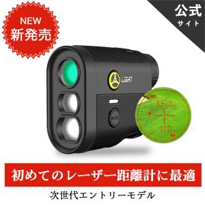 【新製品】【公式】ゴルフ レーザー距離計 TecTecTec Light エントリーモデル 赤色表示 ライト 高低差｜tectectec