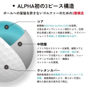 ALPHA(アルファ) ゴルフボール 1ダース...の詳細画像4