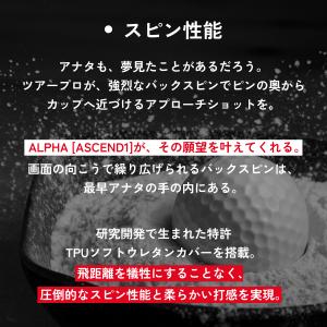 ALPHA(アルファ) ゴルフボール 1ダース...の詳細画像5