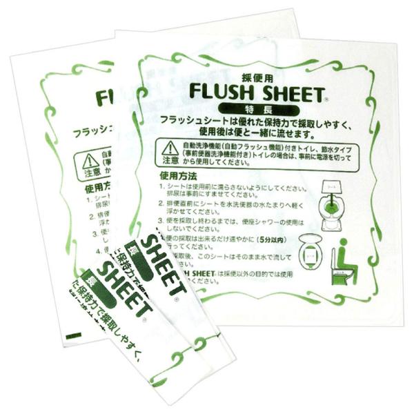 検便用 フラッシュシート４っ折  １０枚入