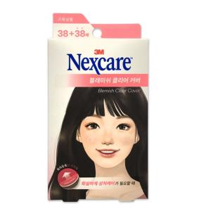 3M Nexcare Blemish Clear Cover Easy Peel 38+38 Patches／3M ネクスケア ブレミッシュ クリア｜tecy