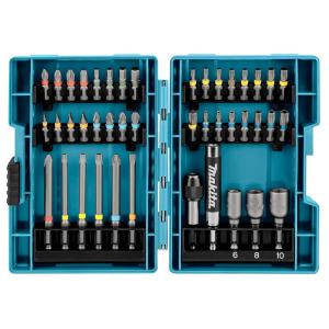 マキタ(Makita) インパクトドライバー用 ビット ソケット 43本 セット 六角軸6.35mmシャンク ケース付 B-55697 並行輸入品｜tecy