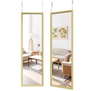 ニトリ（NITORI） クローゼット吊り下げミラー(幅28×高さ120cm 006IT