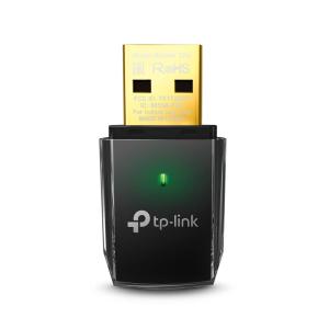 TP-Link WiFi 無線LAN 子機 AC600 433Mbps + 200Mbps Windows/Mac OS 対応 デュアルバンド 3年