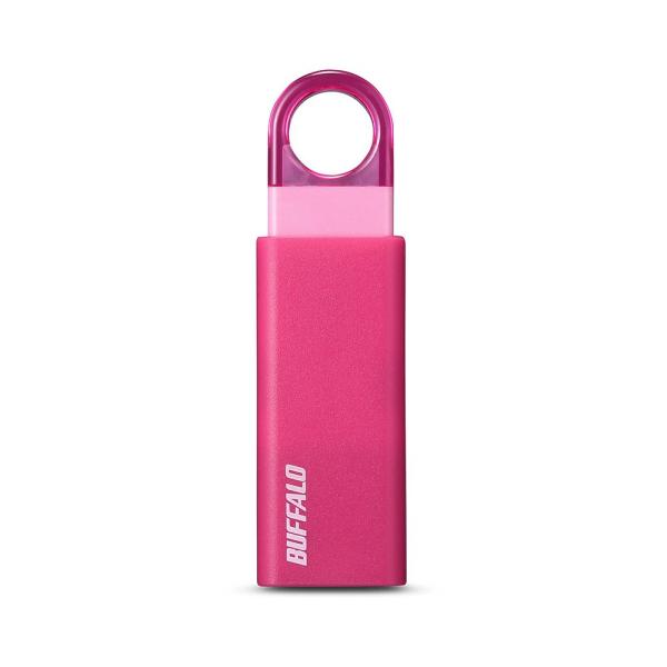 バッファロー BUFFALO ノックスライド USB3.1 Gen1  USBメモリー 32GB ピ...
