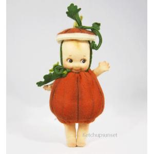 R・ジョンライト ドール キューピー パンプキン  R.John Wright Doll Kewpie Pumpkin｜teddy