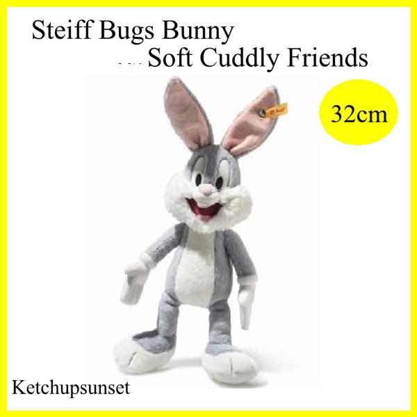 シュタイフ  テディベア　Bugs Bunny Tweety Loony Tines SoftCud...