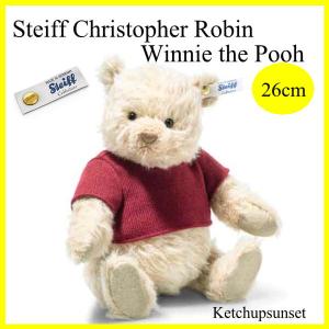 シュタイフ  Steiff Christopher Robin Winnie the Pooh クリストファー・ロビン ウィニー・ザ・プー　くま　ぬいぐるみ くまのプーさん　プーさん｜teddy