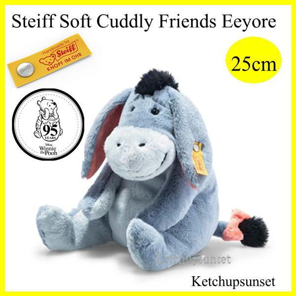 シュタイフ テディベア イーヨー　ソフトカドリーフレンズ　Steiff Eeyore  Soft C...
